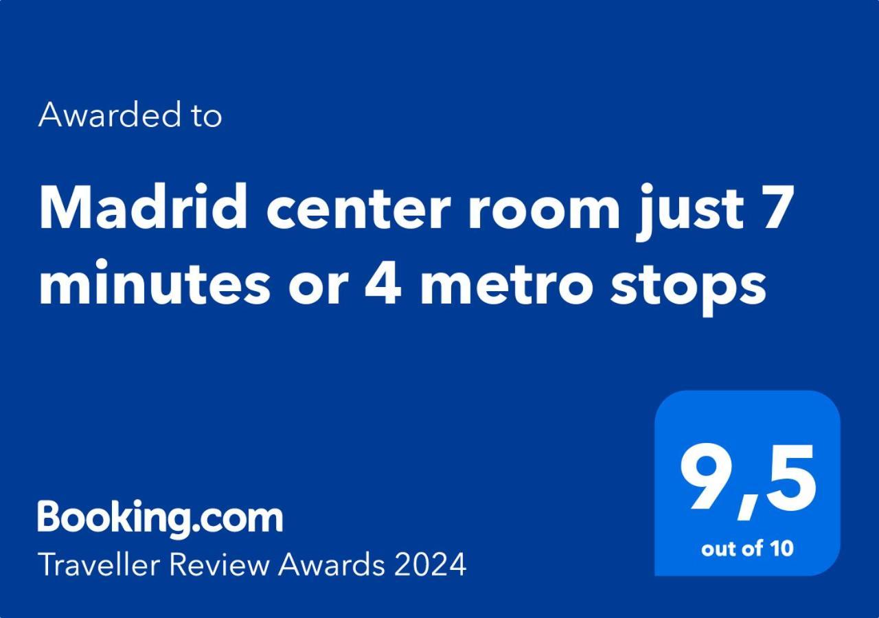 Madrid Center Room Private 7 Minutes Or 4 Metro Stops 外观 照片